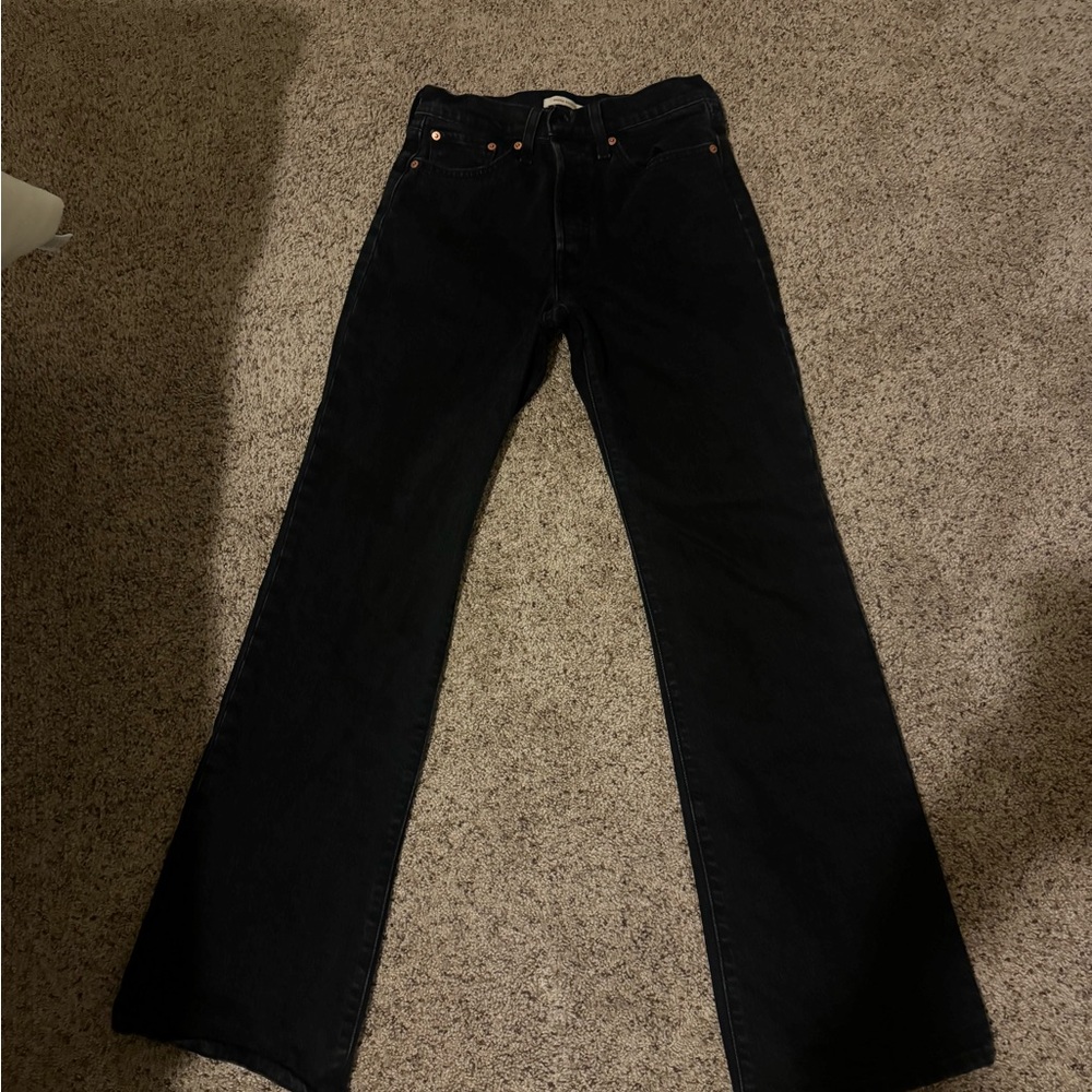 Levi’s Wedgie Bootcut Classic Black Women's Jeans